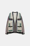 Dorothee Schumacher Recycled Wool Jacket In Multi Colour