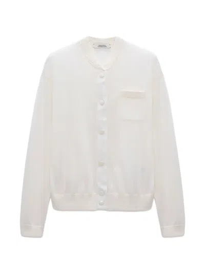 Dorothee Schumacher Refined Button-fastening Cardigan In White