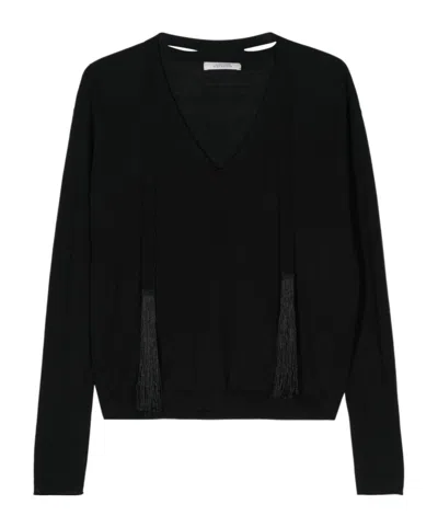 Dorothee Schumacher Refined Essentials Fine-ribbed Jumper In Black