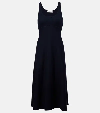 Dorothee Schumacher Rib Romance Cotton-blend Midi Dress