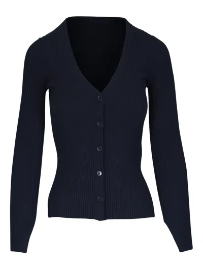 Dorothee Schumacher Ribbed Button-down Cardigan