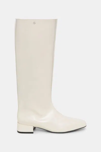 Dorothee Schumacher Riding Boots In White