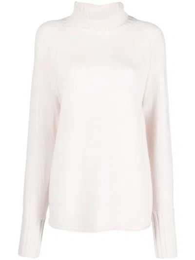 Dorothee Schumacher Roll-neck Wool-cashmere Jumper In Neutrals