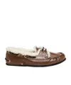 Dorothee Schumacher Docksiders With Sheepskin Lining In Multicolor