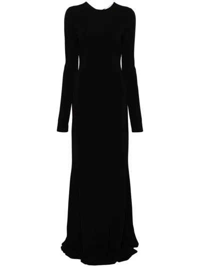 DOROTHEE SCHUMACHER ROUND-NECK GOWN