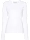 DOROTHEE SCHUMACHER ROUND-NECK LONG-SLEEVE T-SHIRT