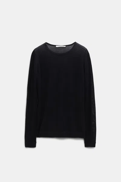 Dorothee Schumacher Bodycon Luxury O-neck In Black