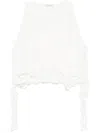 Dorothee Schumacher Ruffle-detail Tank Top In White