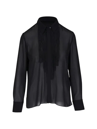 Dorothee Schumacher Ruffled Blouse In Black