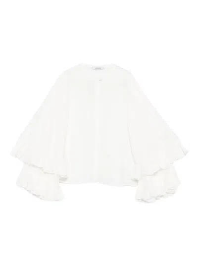 Dorothee Schumacher Ruffled Blouse In White