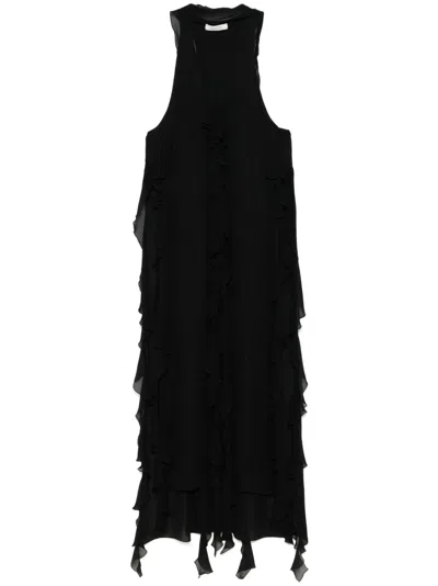 Dorothee Schumacher Ruffled Top In Black