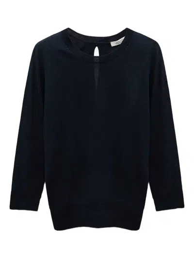 Dorothee Schumacher Satin-bow Sweater In Black