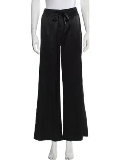 Pre-owned Dorothee Schumacher Satin Pajamas In Black