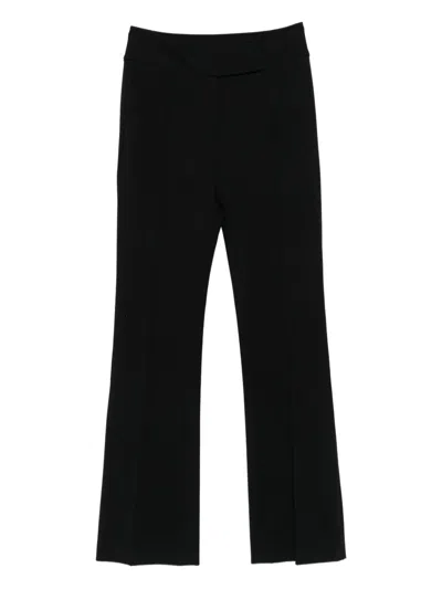 Dorothee Schumacher Seam-detailing Trousers In Black