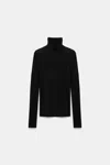 Dorothee Schumacher Seamless Turtleneck Pullover In Black
