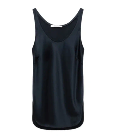 Dorothee Schumacher Sense Of Shine Tank Top In Black