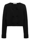 Dorothee Schumacher Sharp Ambition Double-breasted Jacket In Black