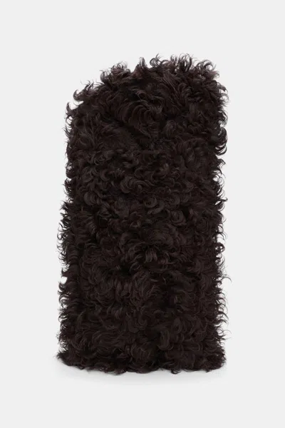 Dorothee Schumacher Sheepskin Spats In Brown