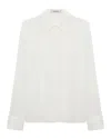 Dorothee Schumacher Sheer Twist Georgette Blouse In White