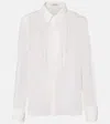 Dorothee Schumacher Sheer Twist Georgette Blouse In White