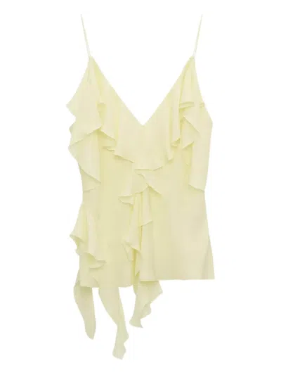 DOROTHEE SCHUMACHER RUFFLED TOP