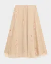Dorothee Schumacher Sheer Volumes Beaded Organza Midi Skirt