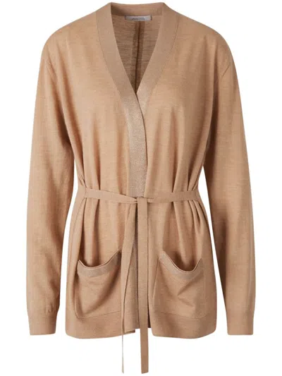 DOROTHEE SCHUMACHER SHIMMERING MERINO CARDIGAN