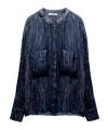 Dorothee Schumacher Shimmering Shine Blouse In Black