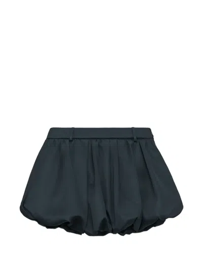 Dorothee Schumacher Mini Balloon Skirt In Duchesse In Gray