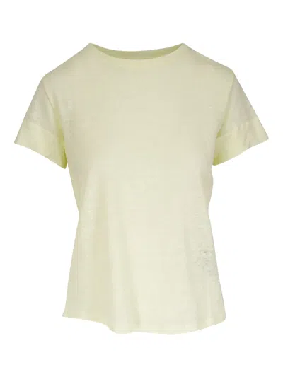 Dorothee Schumacher Round Neck Shrunken T-shirt In White