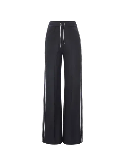 Dorothee Schumacher Casual Attraction Side-stripe Track Pants In Black