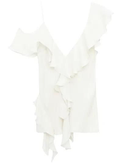 Dorothee Schumacher Silk Blouse In 白色
