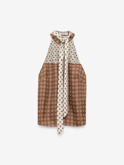 DOROTHEE SCHUMACHER DOROTHEE SCHUMACHER SILK PRINTED TOP