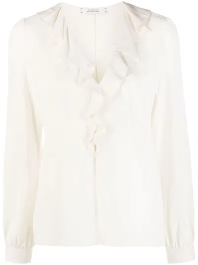 Dorothee Schumacher Fluid Volumes Blouse In White