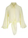 Dorothee Schumacher Silk Shirt In Yellow