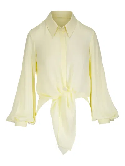 Dorothee Schumacher Silk Shirt In Yellow