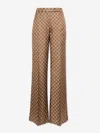 Dorothee Schumacher Graphic Dreams Patterned Trousers In Brown