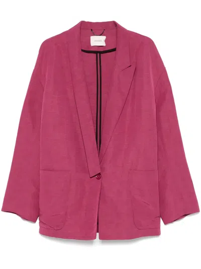 Dorothee Schumacher Single-breasted Blazer In Pink