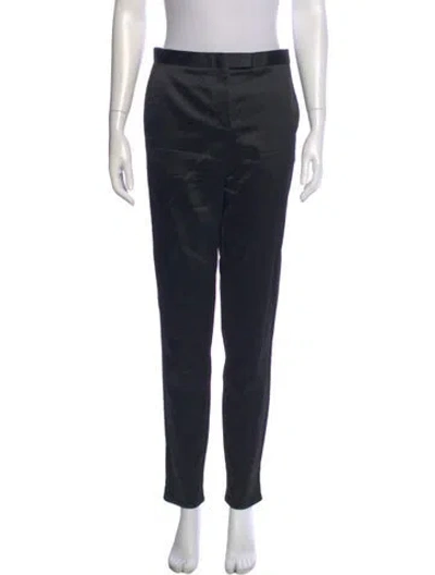 Pre-owned Dorothee Schumacher Skinny Leg Pants In Black