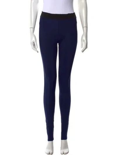 Pre-owned Dorothee Schumacher Skinny Leg Pants In Blue