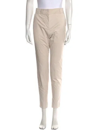 Pre-owned Dorothee Schumacher Skinny Leg Pants In Neutral