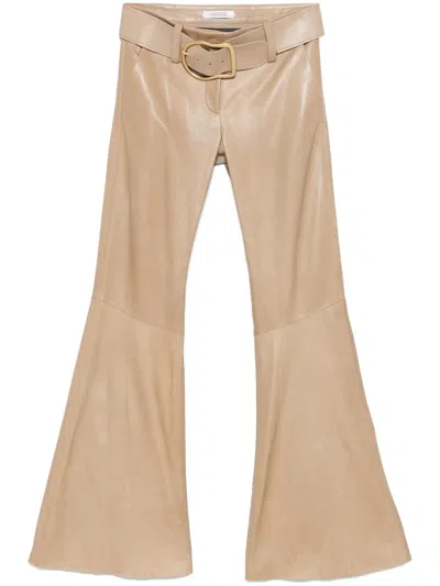 Dorothee Schumacher Sleek Statement Iii Hose In Beige