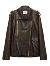 Dorothee Schumacher Sleek Statement Zip-up Jacket In Multi