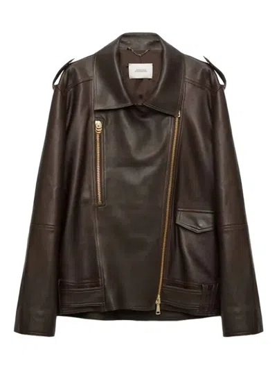 DOROTHEE SCHUMACHER SLEEK STATEMENT ZIP-UP JACKET