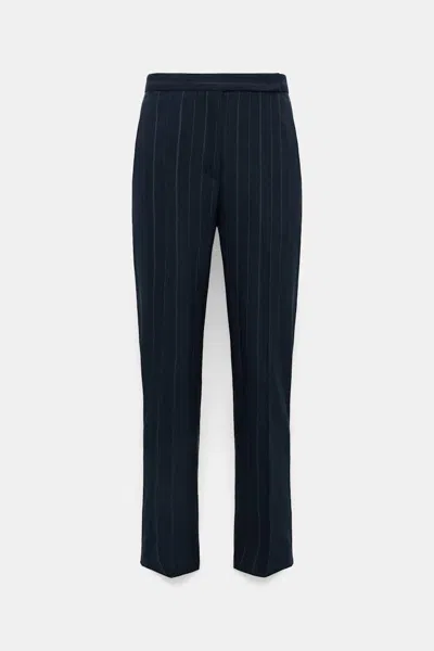 Dorothee Schumacher Slim Cropped Pinstripe Pants