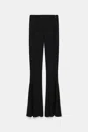 Dorothee Schumacher Slim Pants With Flared Leg In Black