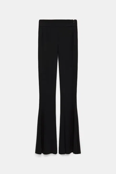 Dorothee Schumacher Slim Pants With Flared Leg In Black