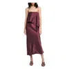 Dorothee Schumacher Slouchy Blouse In Dark Burgundy In Red
