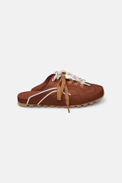 Dorothee Schumacher Sneaker-style Mules In Brown