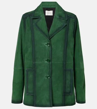 DOROTHEE SCHUMACHER SOFT TOUCH SUEDE BLAZER